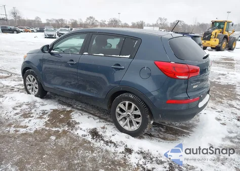 2014 Kia Sportage Lx из США, поврежденный, VIN KNDPB3AC0E7619473